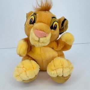 Vintage Disney Lion King Simba Cub Applause Puppet Plush Toy  9” 1995